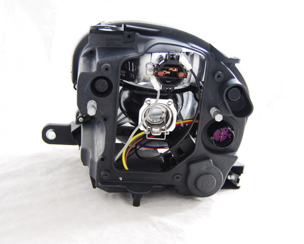 Upgrade Scheinwerfer für Fiat 500 07-15 chrom